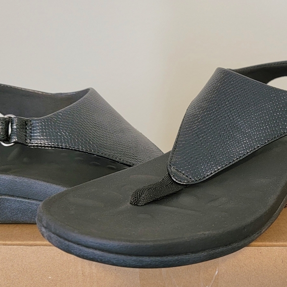 NIBUTENAG Women's  Arch Support Sandle. Orthotic Adustable Thong Flip Flops Sz 9 - Picture 3 of 8